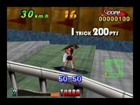 une photo d'Ã©cran de Airboarder 64 sur Nintendo 64